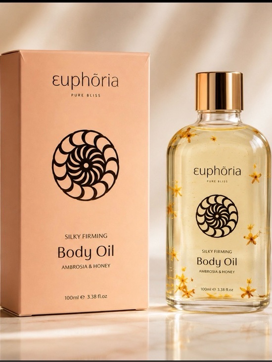 Other - EUPHORIA Silky Firming Body Oil. Beautiful Glass Bottle. NWT!